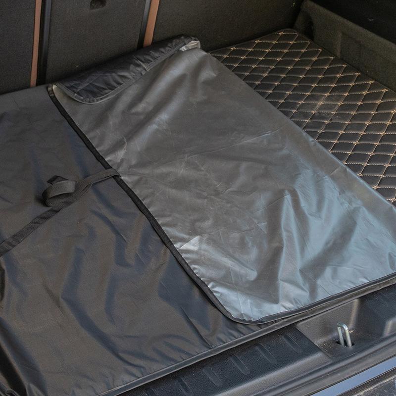 Universal Waterproof Polyester Fiber Cargo Mat Portable Dustproof Luggage Liner Pet Mat For Car Suv Trunk Protection 1Pc
