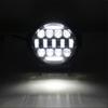 7-Zoll 60W Runde LED-Leuchten Scheinwerfer Superhelle Offroad-LED-Arbeitslichtleiste Verstellbare Montagehalterung Tagfahrlicht