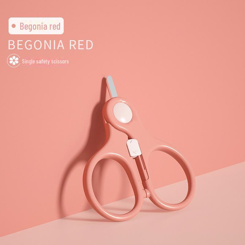 

Щипчики и шлифовальная машинка для ногтей для новорожденных Baby Elephant — безопасная конструкция, исключающая возможность защемления ногтей у детей красный