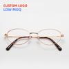 2026 New Model Custom Logo Titanium Silver Wire Eyeglass With Oval Vintage Style Frames for Women and Men