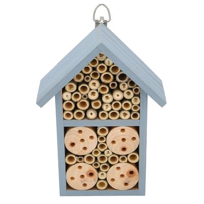 Hölzernes Insektenhaus Hängendes Insektenhotel Unterschlupf für Schmetterlinge Bienen Gartenzubehör