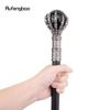 Black Glass Ball Steampunk Walking Cane Fashion Decorative Walking Stick Gentleman Luxury Crosier Knob Walking Stick 93cm