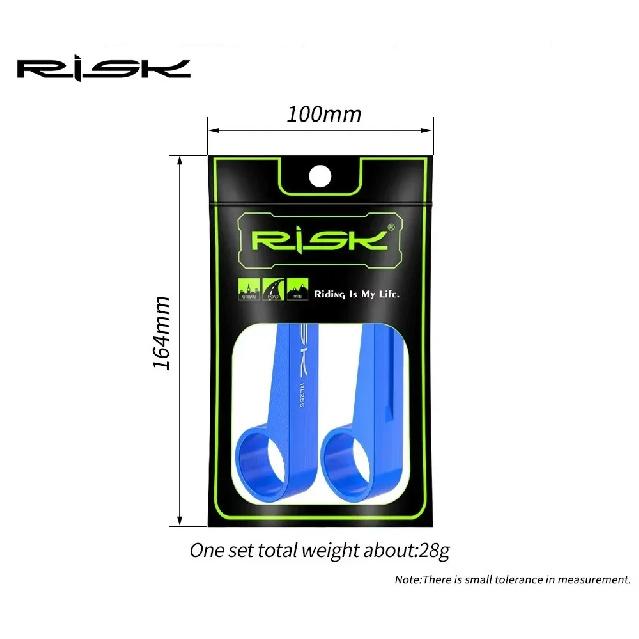 RISK 1Pair Bike Hydraulic Disc Brake Piston Press Tool Bicycle Caliper Reset Retracting Maintenance Repair Adjustment Tools 1 pair