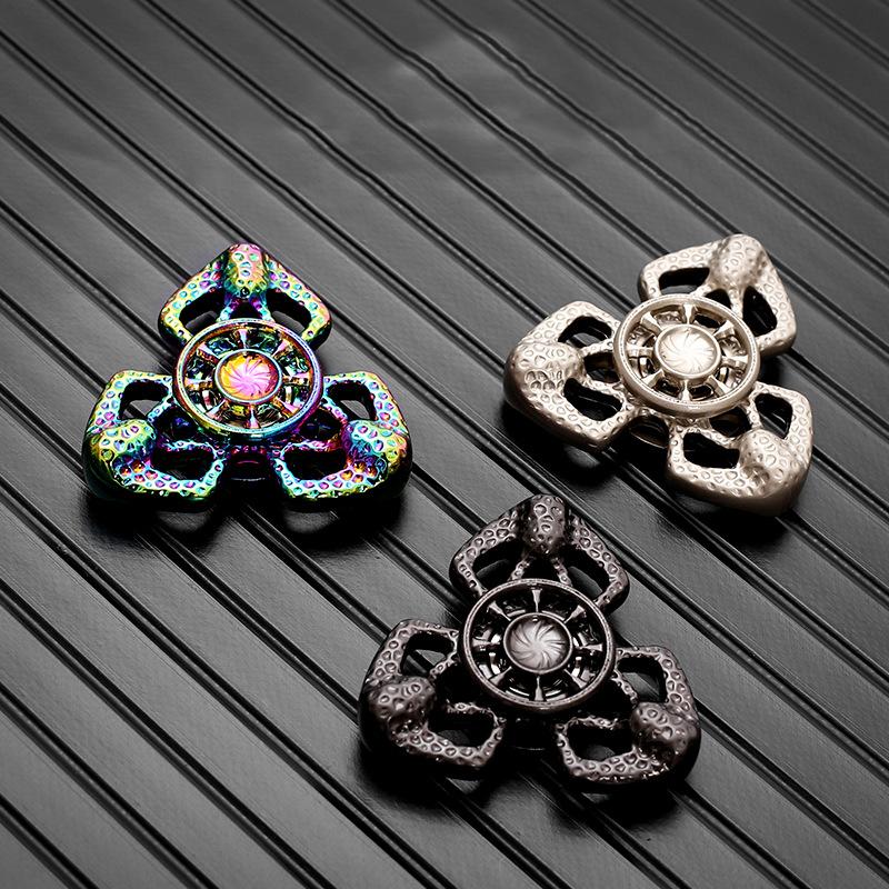 Fidget Edc Spinner Mini Butterfly Fingertip Gyro Fidget Toys Stress Easing Adult Magnetic Metal Toy And Stress