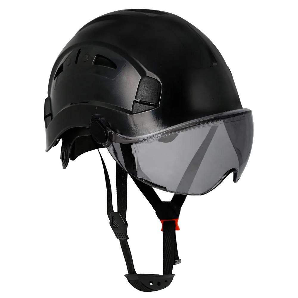 Celtniecības aizsargķivere ar aizsargbrillēm Visor High