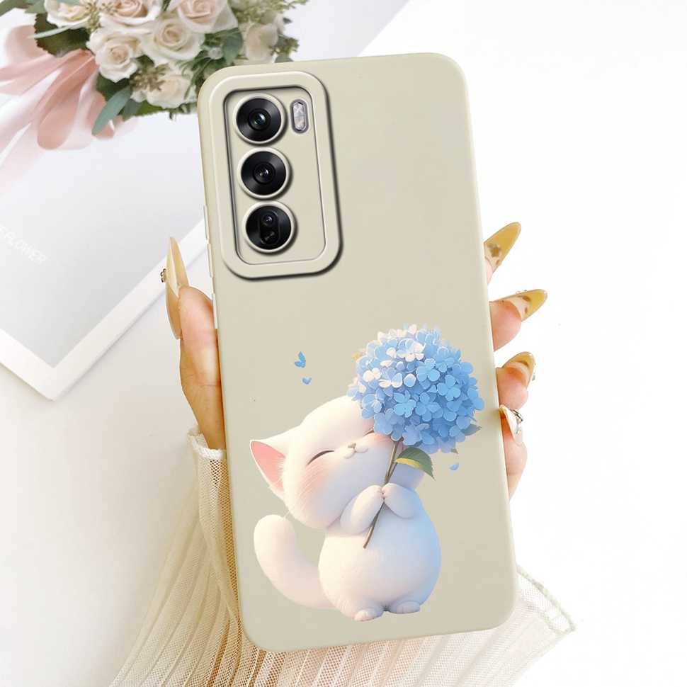 For Oppo Reno12 Pro 5G Case CPH2629 New Fashion Painted Cover Soft Phone Case For Oppo Reno 12 Reno12 Pro Back Cover Coque
