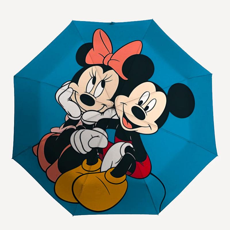

1pc Mickey, MinnieAutomatic Open/close, All-Season Portable Folding Umbrella, Perfect Gift for FriendsSturdy Ribs y250811001