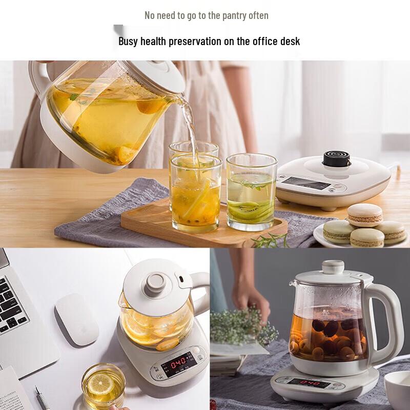 Bear 0.8L Mini Glass Health Kettle CN plug (adapter included)