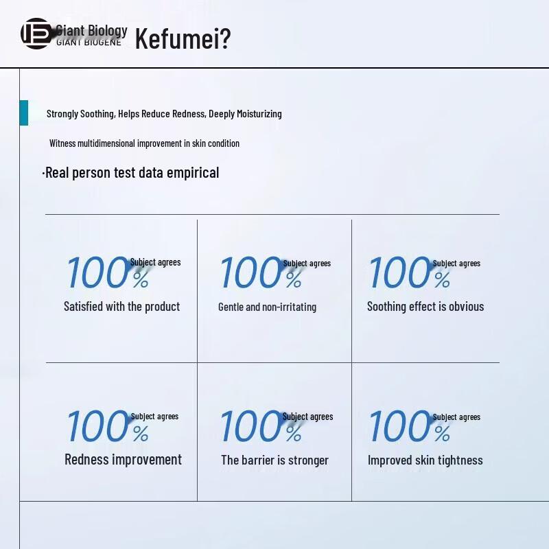 Kefumei Recombinant Collagen Revitalizing Soothing Mask