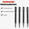 Non-Slip Center Punch Metal Wood Marking Drilling Tool High Hardness Carbon Steel Automatic Punch For Wood Drilling Tools