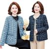 Mom Autumn Coat Short Top Medium and Old Women's Fashion Temperament Cardigan