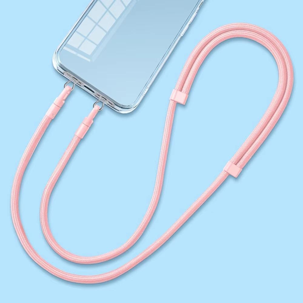 Adjustment Mobile Phone Lanyard Double Buckle Phone Neck Straps  Hanging Ornaments