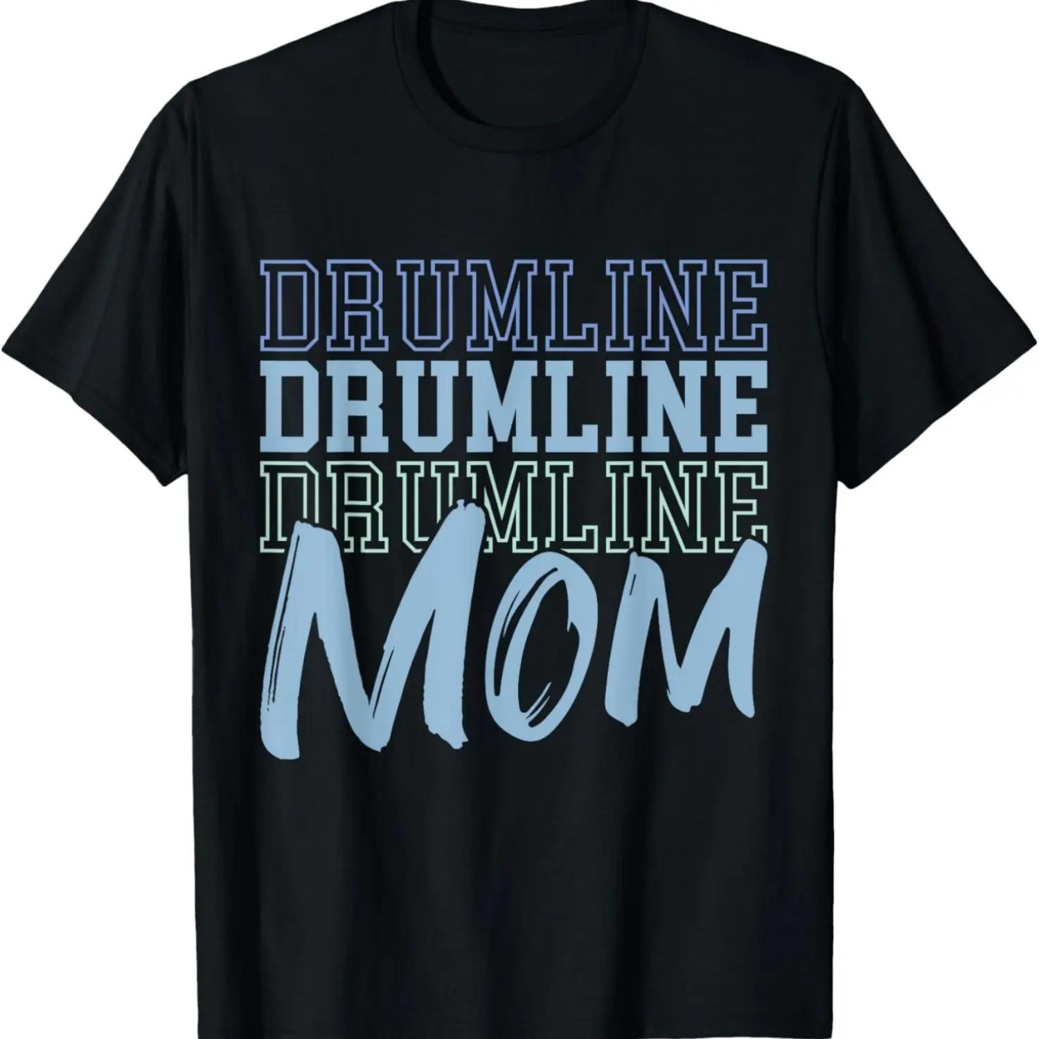 

Drumline Drumline Drumline Mom T-Shirt XXXXXL чёрный