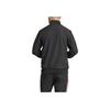 Adidas Originals Manchester Soft Comfortable Zip Collar Long Sleeve Jacket Men Jacket Black JF0358