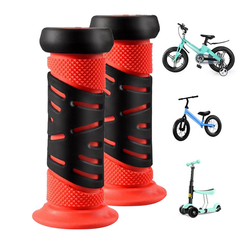 

Мягкие велосипедные ручки Резиновые ручки для руля горного велосипеда Мягкие велосипедные ручки для комфорта Резиновые ручки для горных и детских велосипедов красный