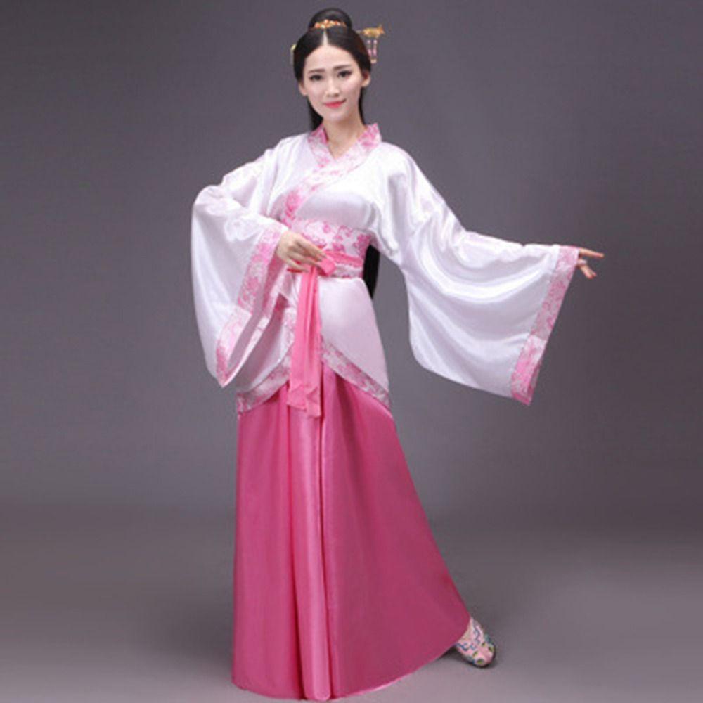 Classical Ancient Chinese Costume Chinese Style Traditional Women Clothes Dress  Girls