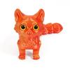 3D Printed Cute Cats Ornaments Tail Joint Movable Cat Model Home Office Desktop Decorations Car Center Control Decoration Gifts
