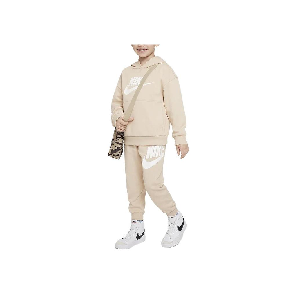 Nike Knitted Sports Pants With Letter Print Kids bottoms Sand-White FV3301-126