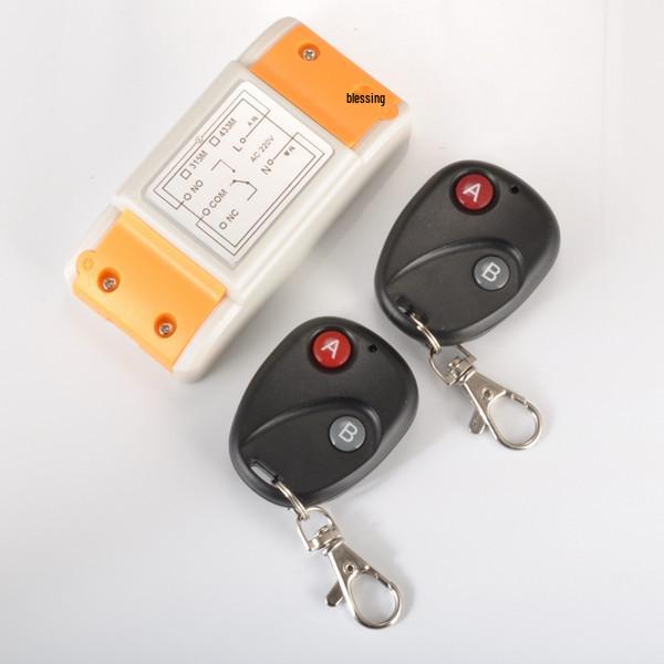 AK220V Remote Control Switch & Buick 2-Key Controller: Single-Channel, A On/B Off, Normally Open/Closed