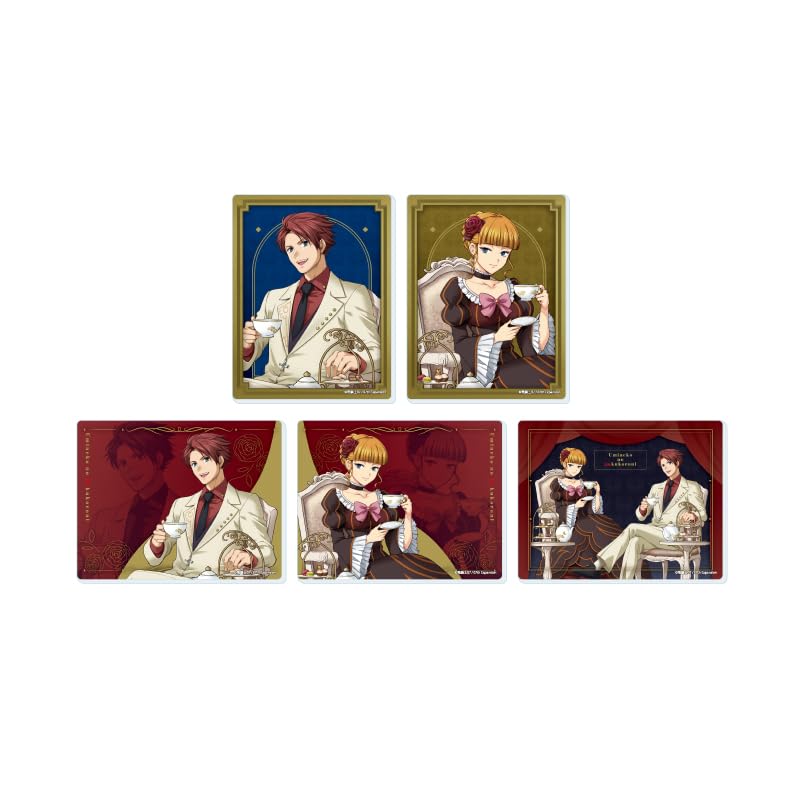 

When They Cry 05 Tea Party Acrylic Card Box ver. [Original Illustration] 5-Piece