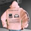 Womens Gothic Oversized Hoodie Long Sleeve Harajuku Sweatshirt Vintage Hip Hop Casual Pullover