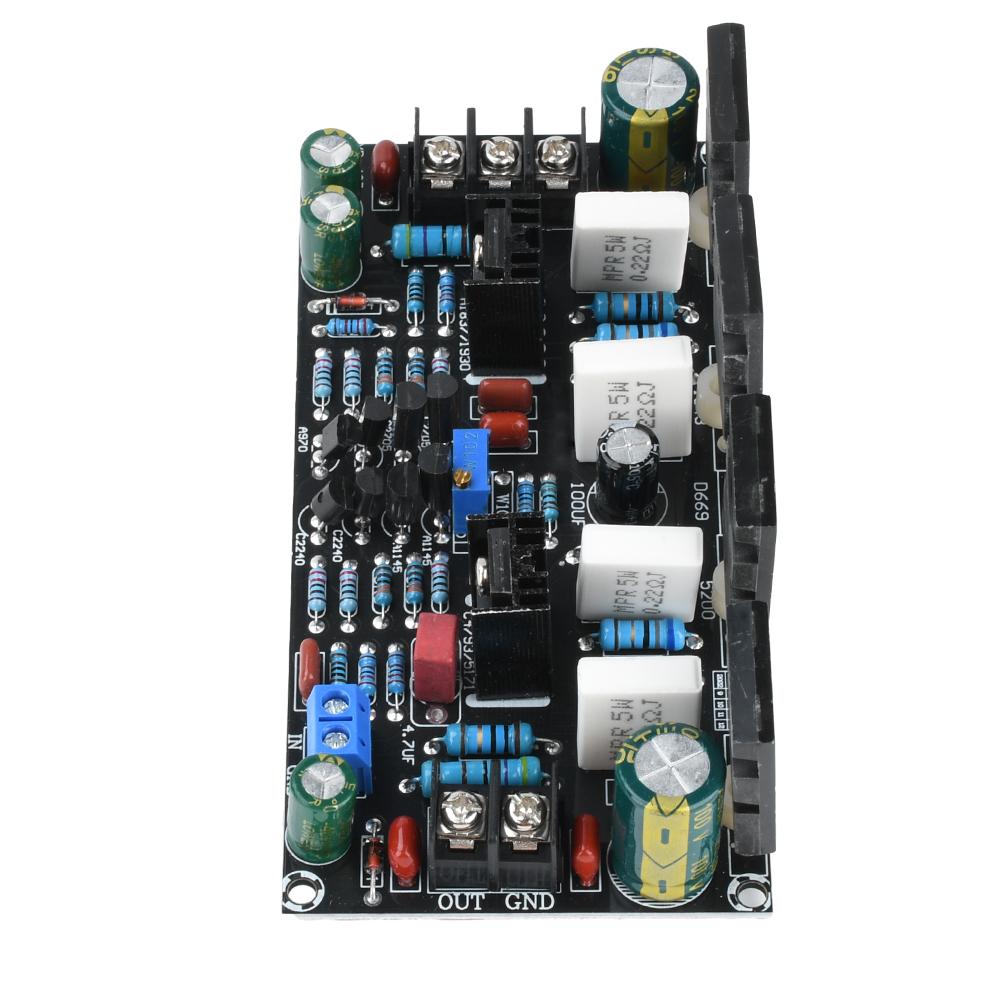 1943+5200 Power Mono Tube Finished Amplifier Board DC 20V-90V Mono 200W Power Amplifier Board