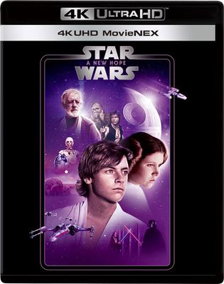 Star Wars Episode A New Hope 4K UHD MovieNEX ULTRA HD Digital Copy MovieNEX IV [4K + Blu-ray + + World] [Blu-ray]