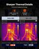Thermal Camera, TISR Super Resolution 240x180, Thermal Imaging Camera with 2MP Visual Camera, 96x96 IR Resolution, 25HZ Refresh Rate, -4°F To 1022°F,