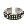 Retro Thai Silver 925 Sterling Ring - Hip Hop Punk Style, Non-fading, for Female Singers