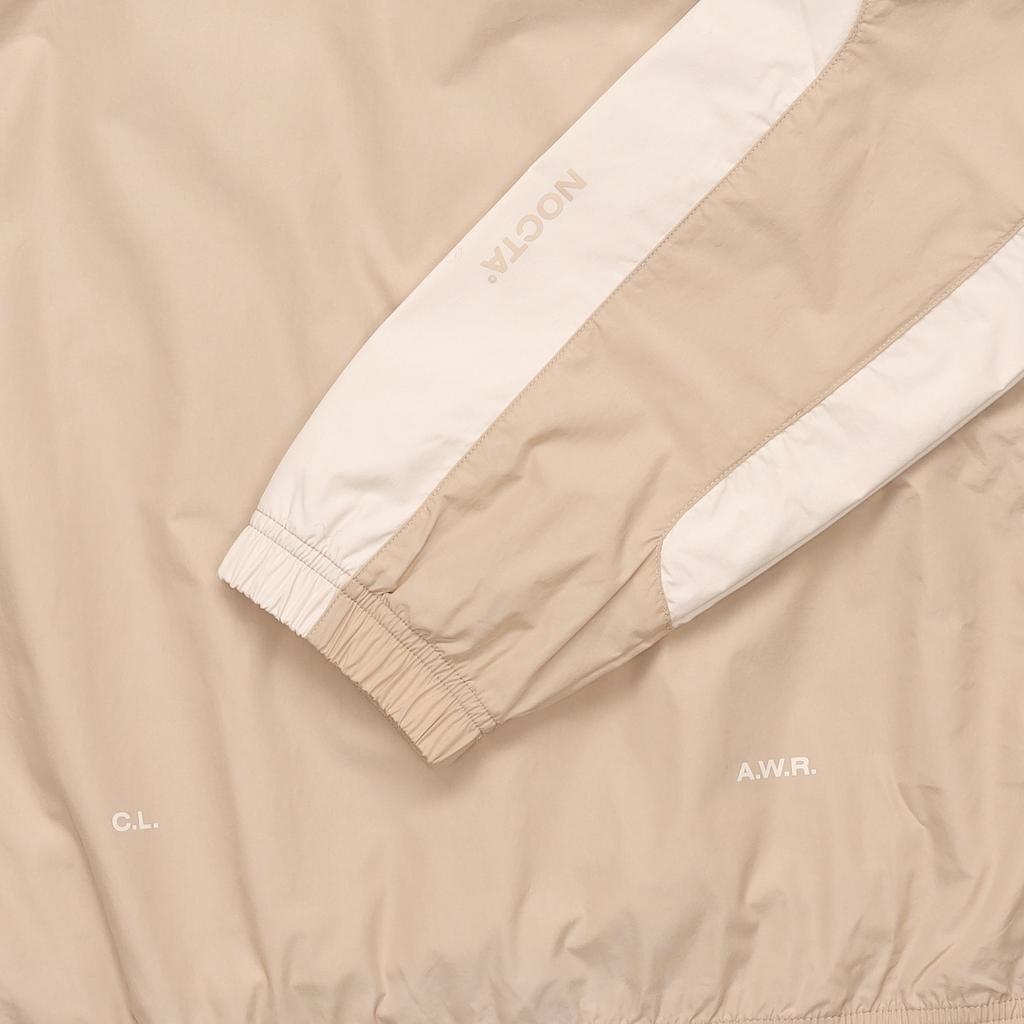 Nike X Nocta Collaboration SS24 Logo Stand Collar Casual Sports Long Sleeve Jacket Unisex Jacket Brown White FN7667-200