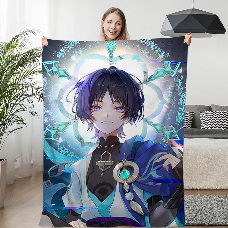 

Зимние диванные пледы размера кинг-сайз Скарамуш Теплый постельный флис Кемпинг На заказ Взрослый Дневной сон Пушистые Мягкие Пледы Микрофибра Постельное белье 30x40in