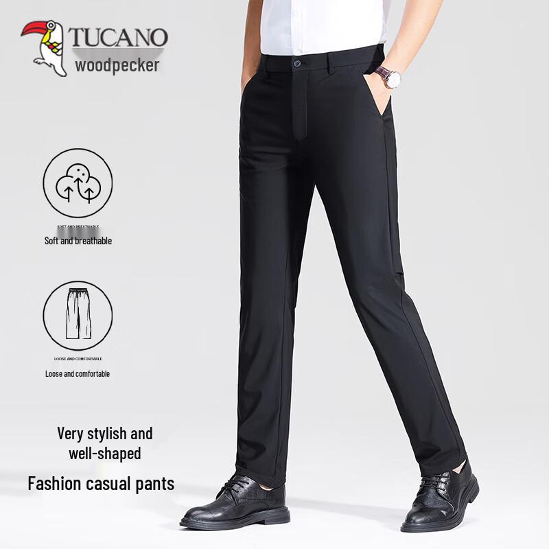Tucano Men s Summer Wrinkle-Resistant Dress Pants 175/84A