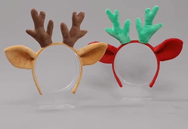 Christmas Reindeer Headband, Hair Hoop, Hair Ornament, Hair Clip, Costume Accessory, Deer Antler, Party Supplies, Unisex, Cosplay, Costume