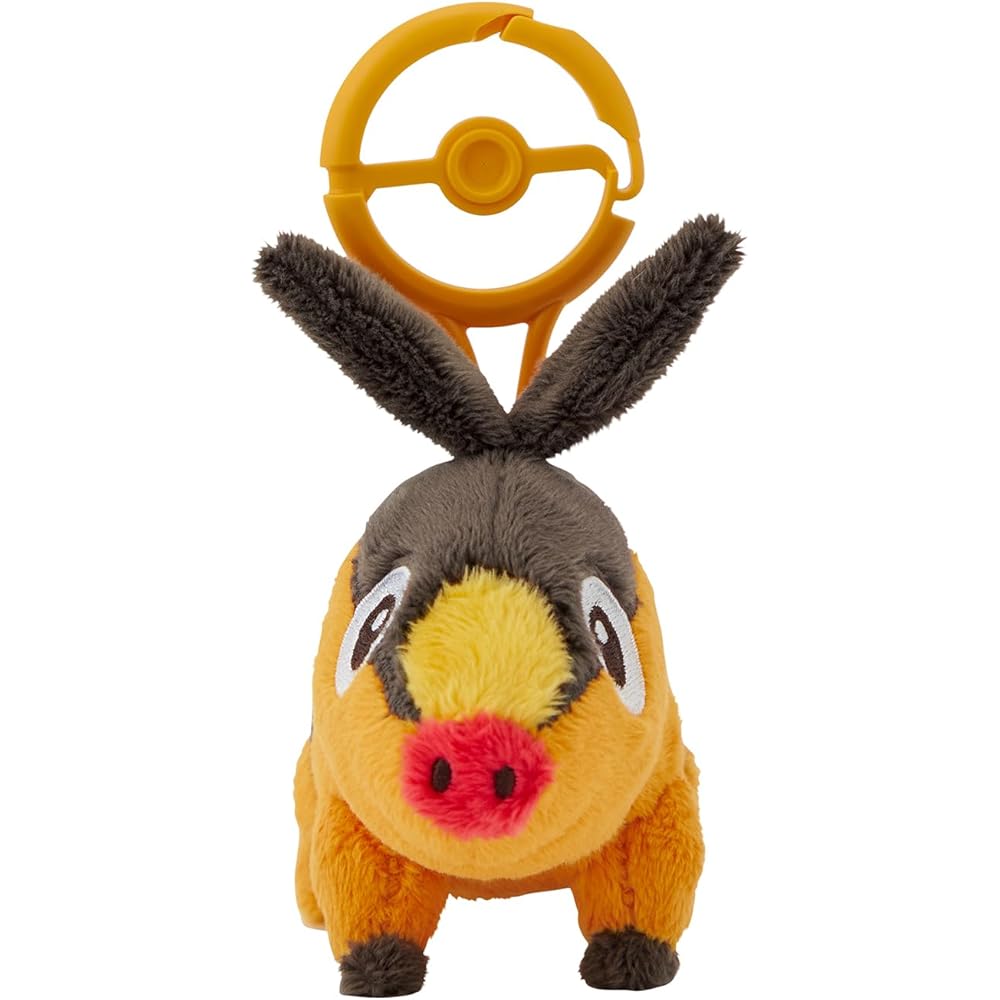 Pokemon Center Original Pokabu Mascot with Carabiner Keychain Plush Toy