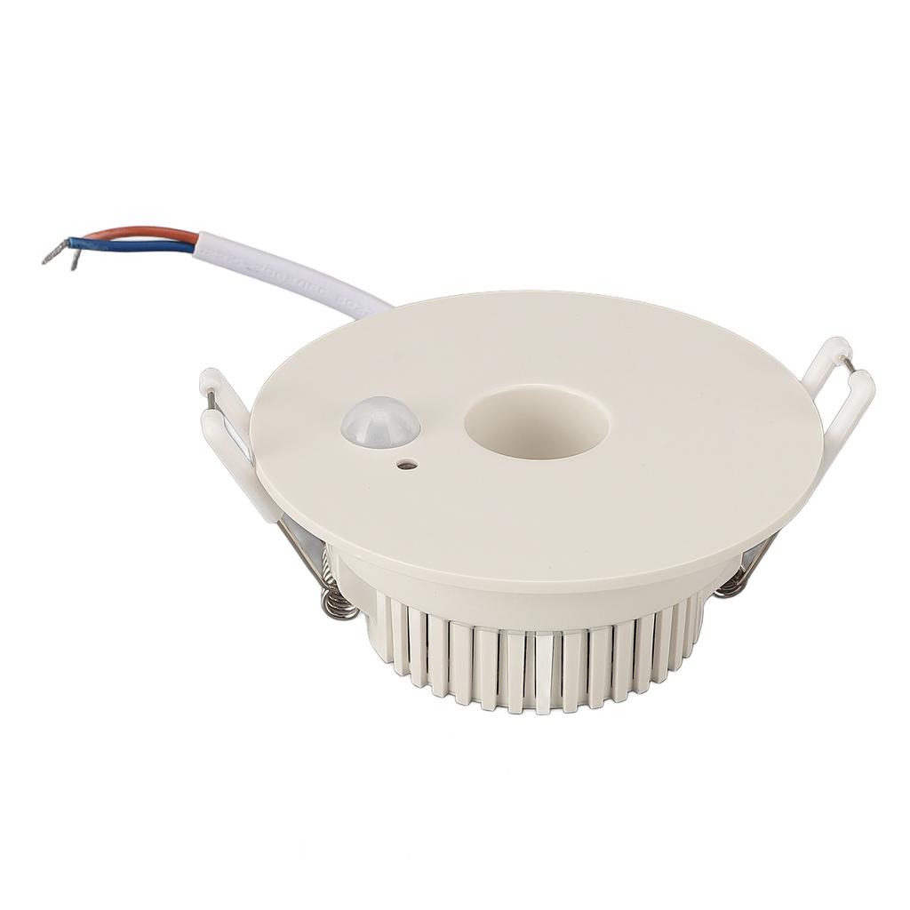 Deckenleuchte PIR Bewegungssensor 9W 4000K LED Energiesparend Rund Einbau-Downlight für Flur Entr