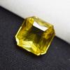 Yellow Sapphire Excellent Square Cut Natural 10.40 Ct Loose Gemstone CERTIFIED