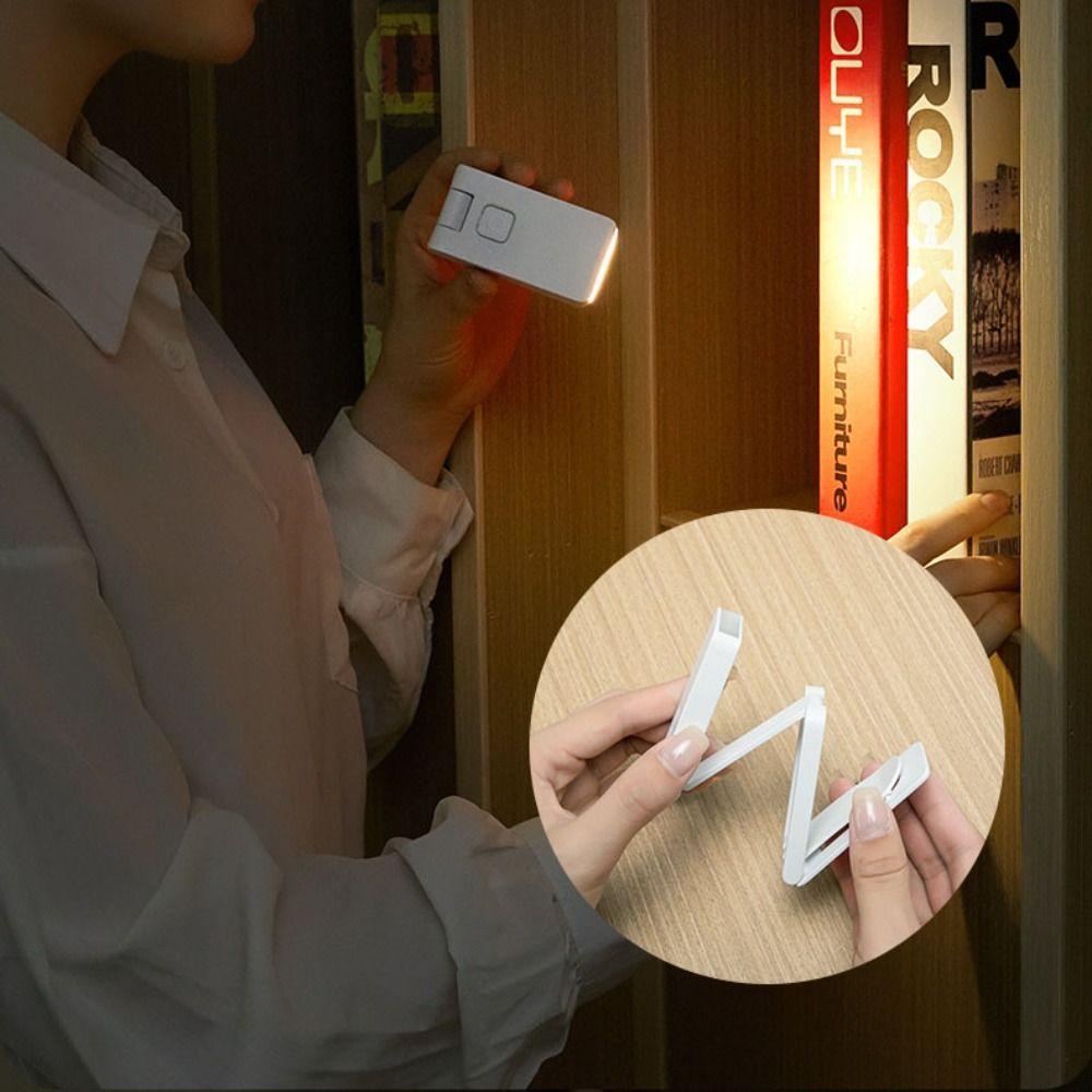 

Eye Protection Reading Lamp Rechargeable Night Light Convenient Clip-On Booklight Camping