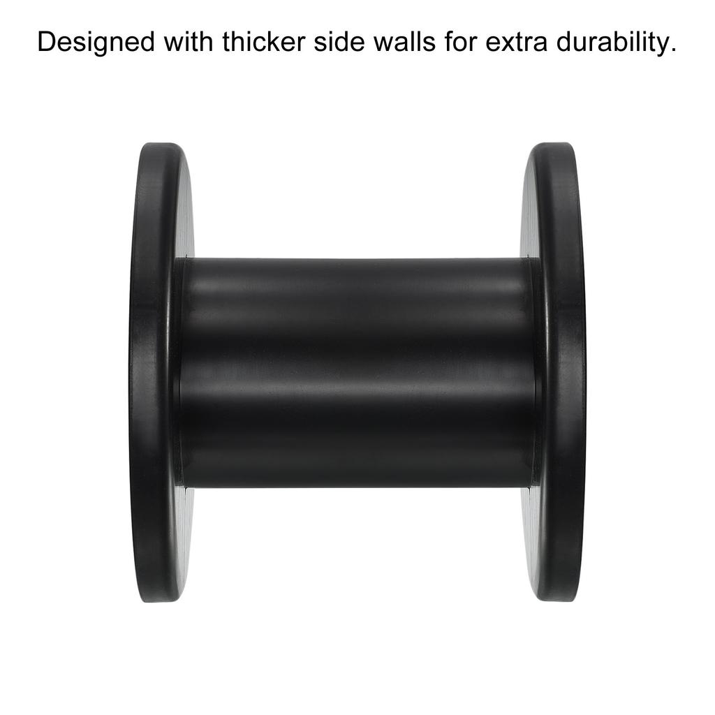 2pcs Floss Bobbins Plastic Empty Thread Spools Wire Weaving Bobbin Chain Tape for Sewing Embroidery  5 Inch/6.3 Inch