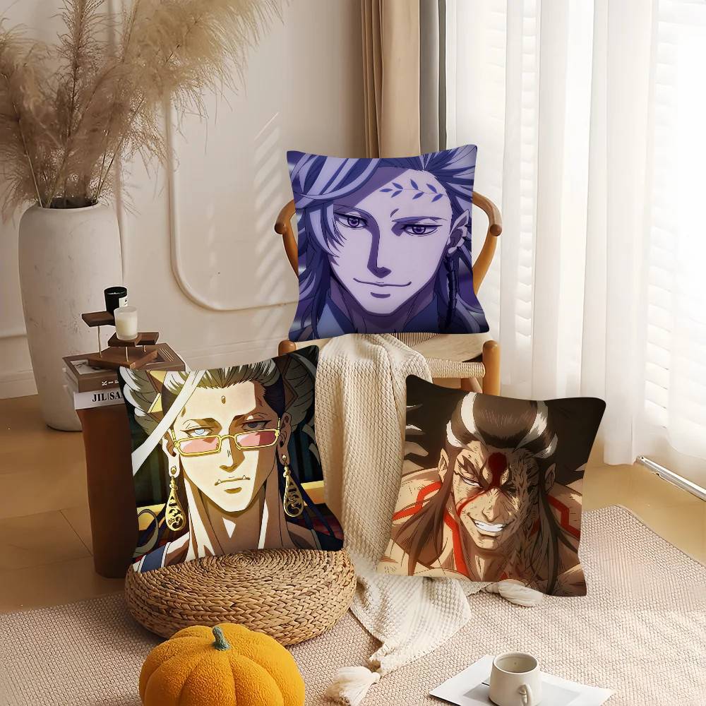 1Pc R-Record Of Ragnarok Anime Pillow Case Fashion Square Pillowcase Bedroom Sofa Room Ins Decoration Leisure