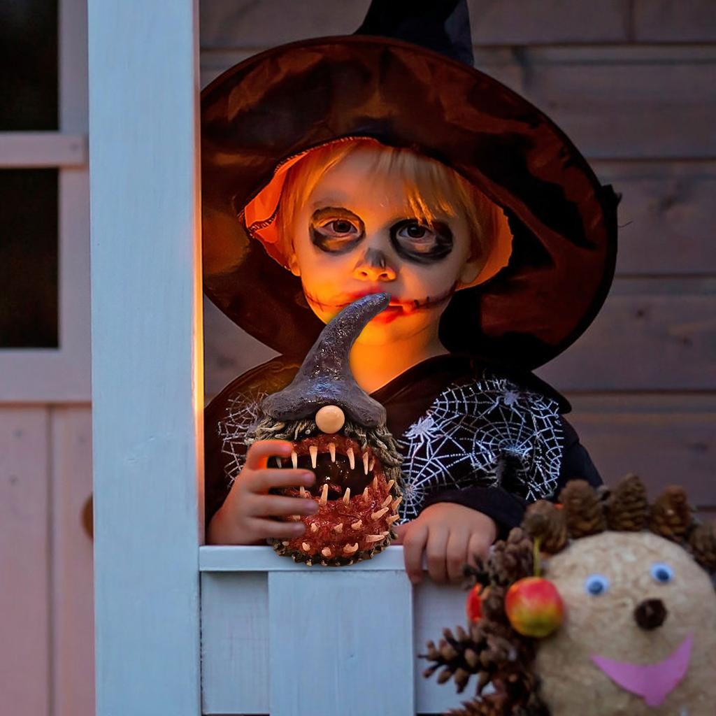 Halloween Evil Gnome Desktop Decorative Sculpture