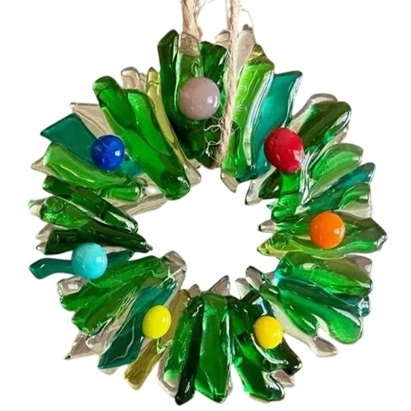 

Shatterproof Acrylic Christmas Tree/Wreath Pendant Ornament For Indoor Outdoor Decorative Holiday Accessories