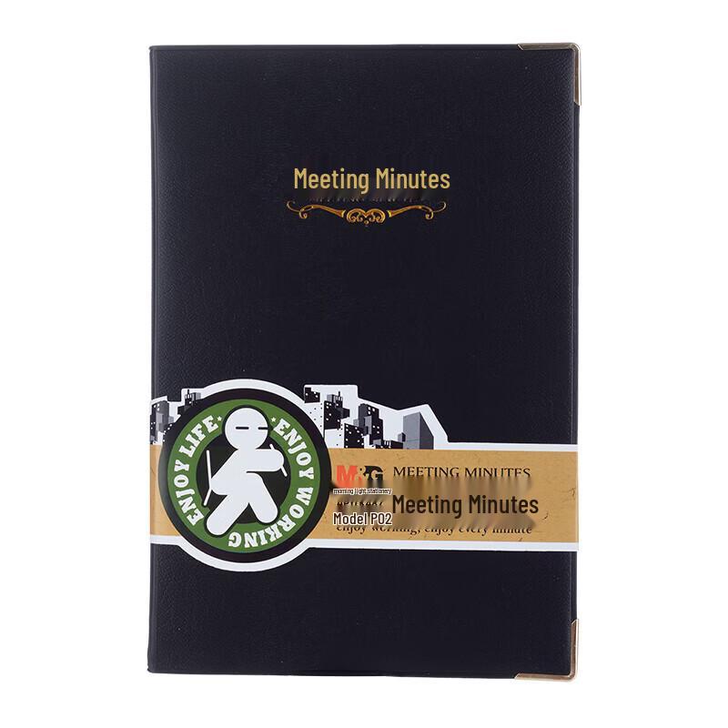 M&G A5 Leatherette Notebook