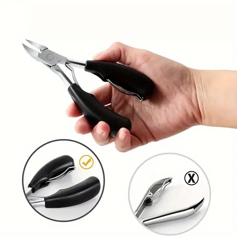 Xiaomi 1/7pcs Thick Nail Foot Care Pedicure Tool Set Including Nail Nippers Toenail Clippers Nail File and Cuticle Pusher Manicure Tool