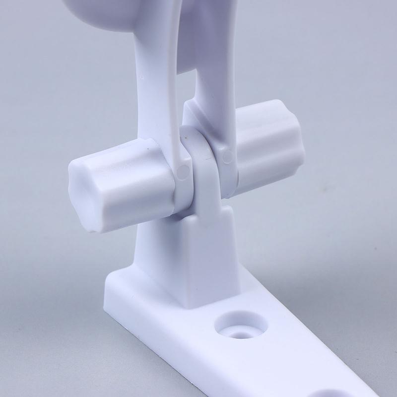 2Sets 180° Adjustable Ceiling Camera Mount Stand Module Indoor Outdoor Mini Mount Bracket Camera Plastic Mount Cctv Support