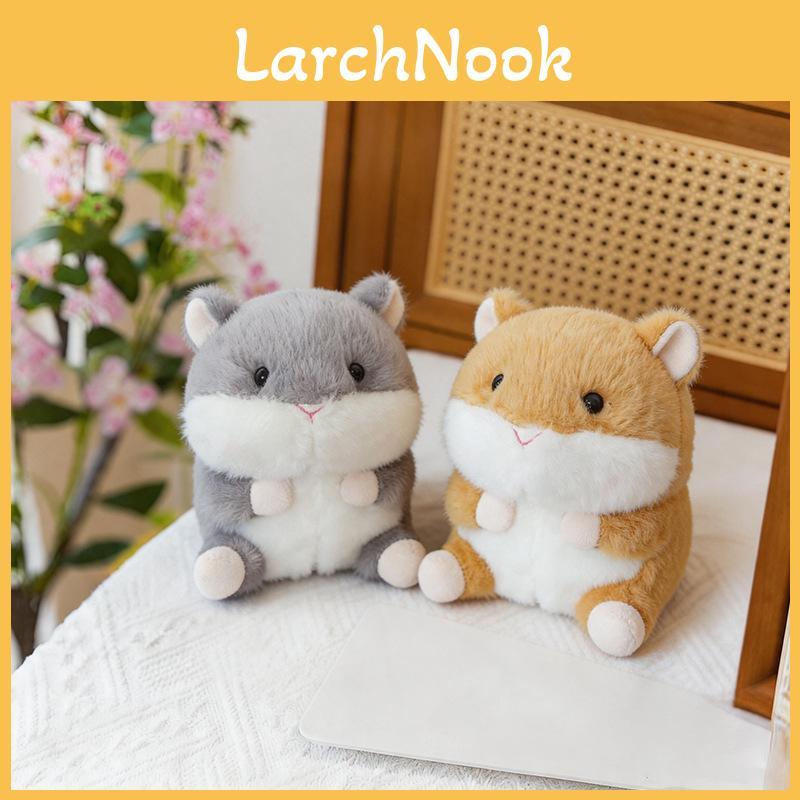 Ballshaped Hamster Plush Toy With Long Pile Fabric For Children And Gift