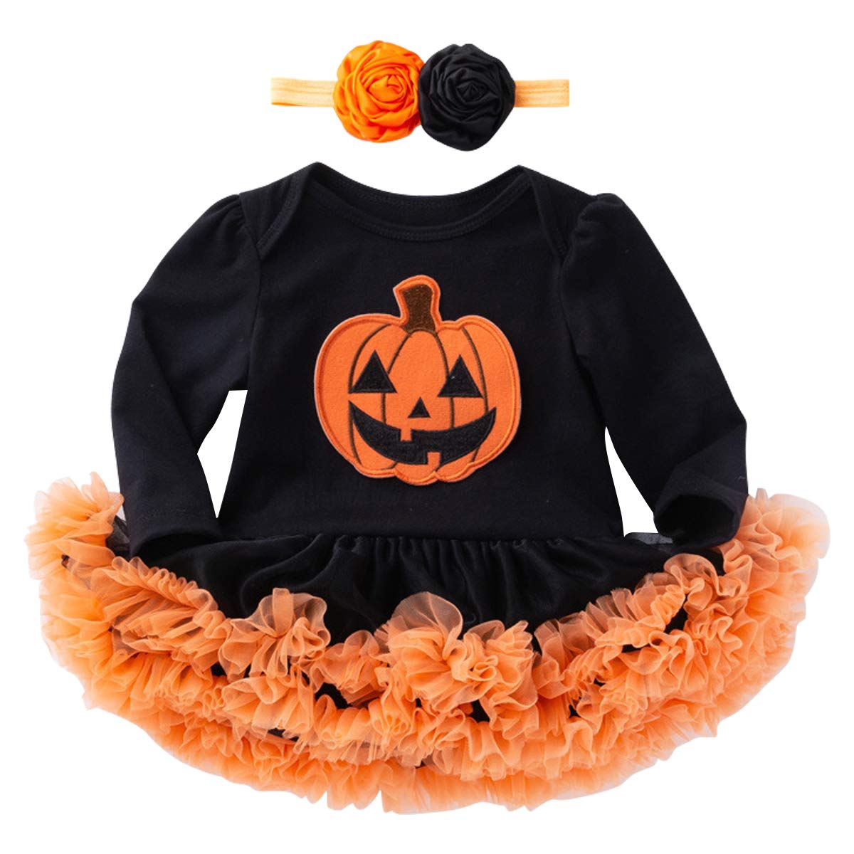 

Famuka Хэллоуин Пачка Улыбка Костюм/Тыква/Хэллоуин/Вечеринка/Малыш/Девочка/Костюм/Маскарад/Косплей/Дети/Ребенок/Хэллоуин Малыш/Хэллоуин