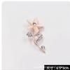 New Alloy Brooch High-end Niche Women's Peony High-end Pin Coat Suit High-end Versatile Brooch