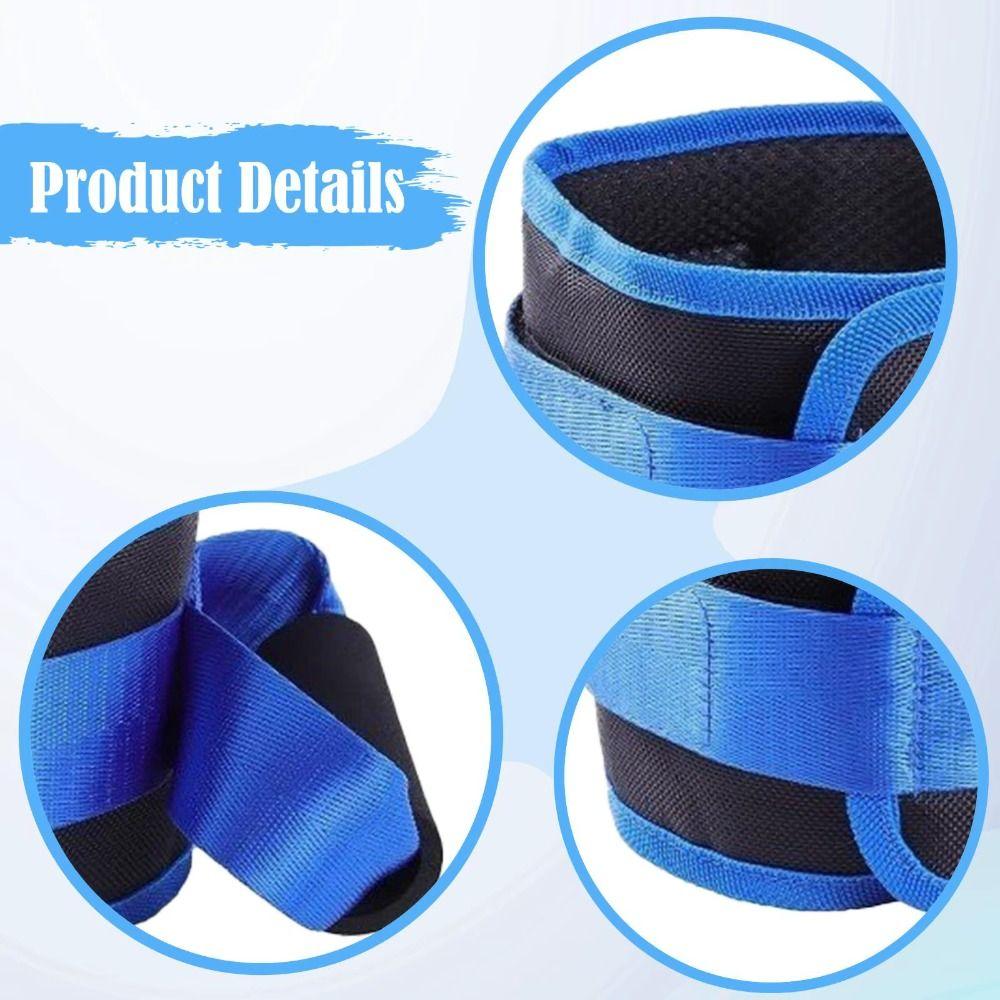 Easy Assistance Leg Lifter Strap Padded Grip Pull Up Assistance Belt  Knee Recovery