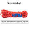 8 Stück 3mm Outdoor Zelt Abspannseile Camping Planenschnur 13ft Zelt Befestigungsseil Leine für Camping Wandern Planenunterstand Outdoor-Aktivität