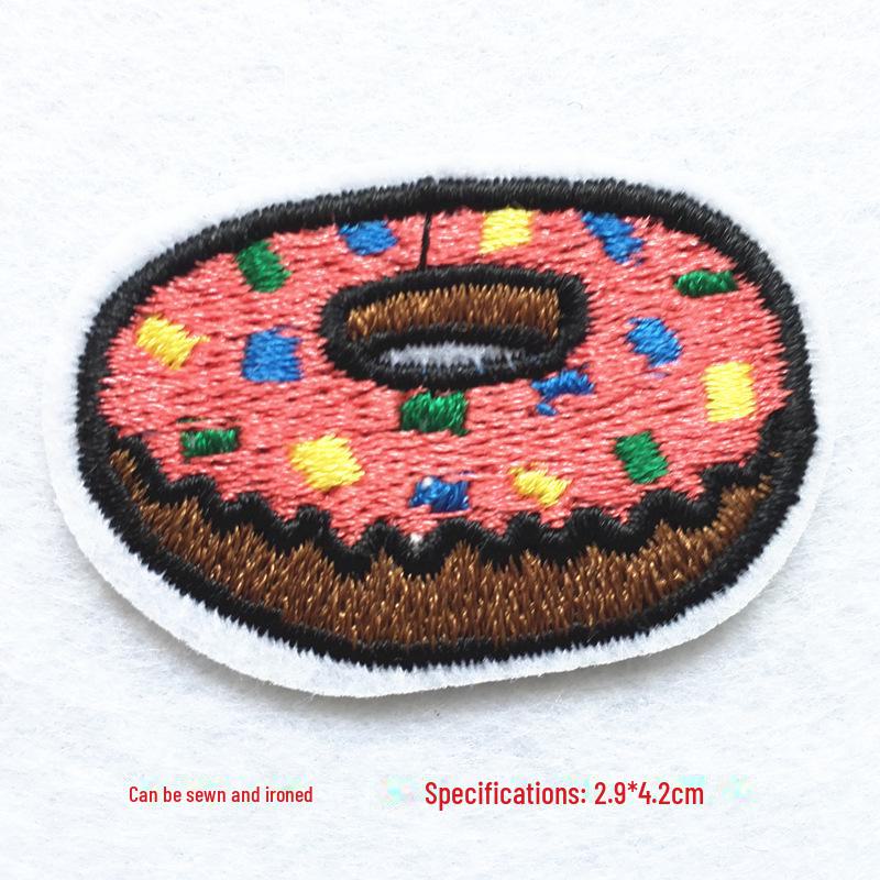 Cartoon Embroidery Patch Set for Clothing: Jeans, Down Jackets, and Repair